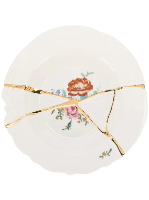 Seletti floral print bowl