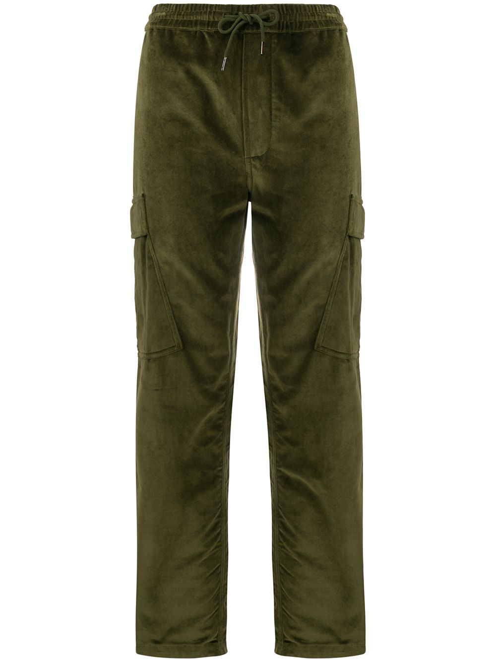 velvet cargo pants