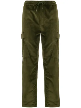 velvet cargo pants