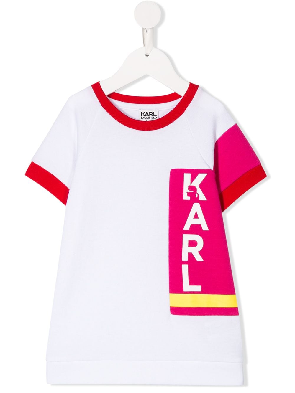 фото Karl lagerfeld kids футболка с логотипом karl