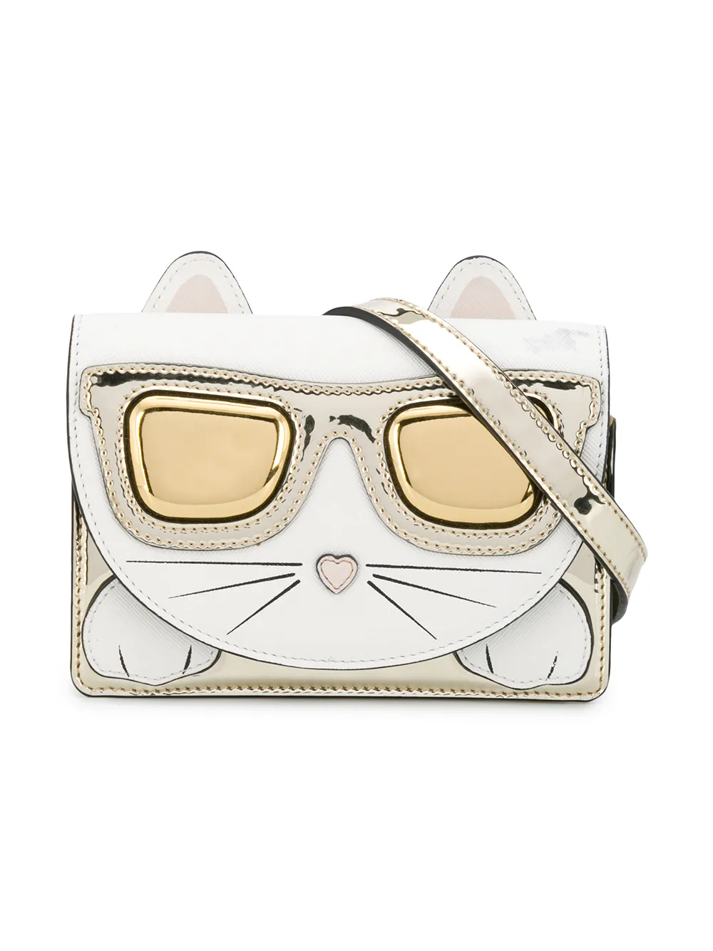 фото Karl lagerfeld kids сумка на плечо choupette