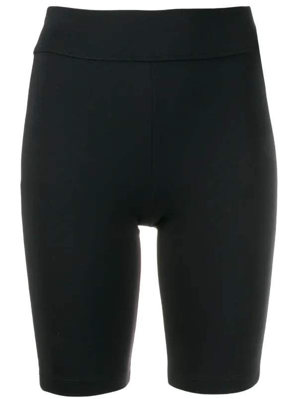 black glitter cycling shorts