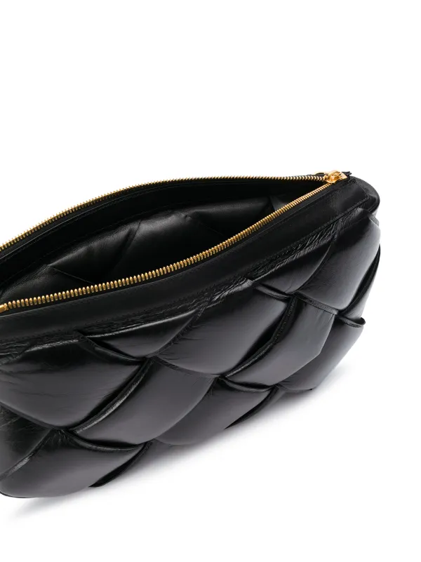 bottega veneta woven clutch