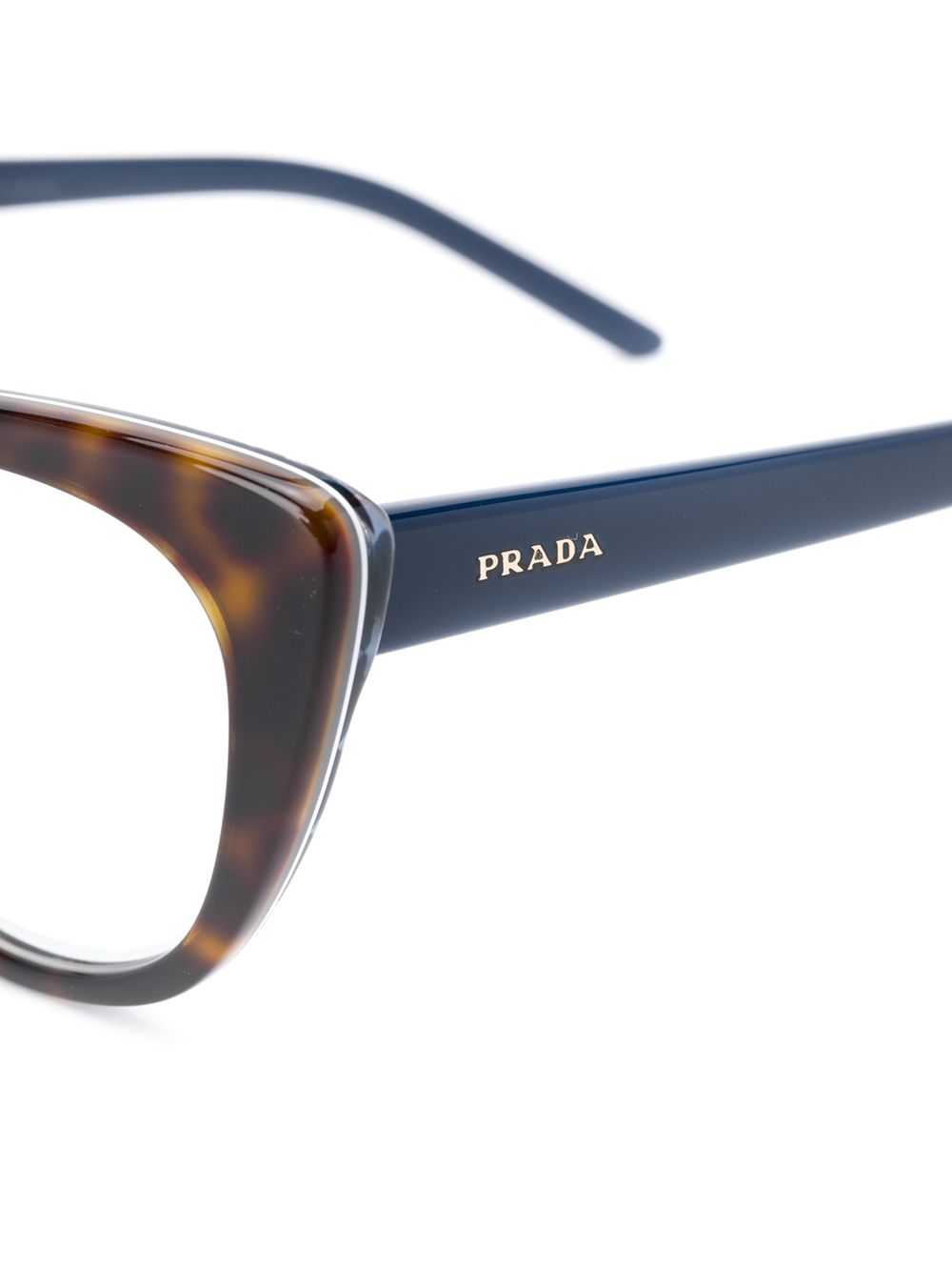 фото Prada eyewear очки в оправе 'кошачий глаз'