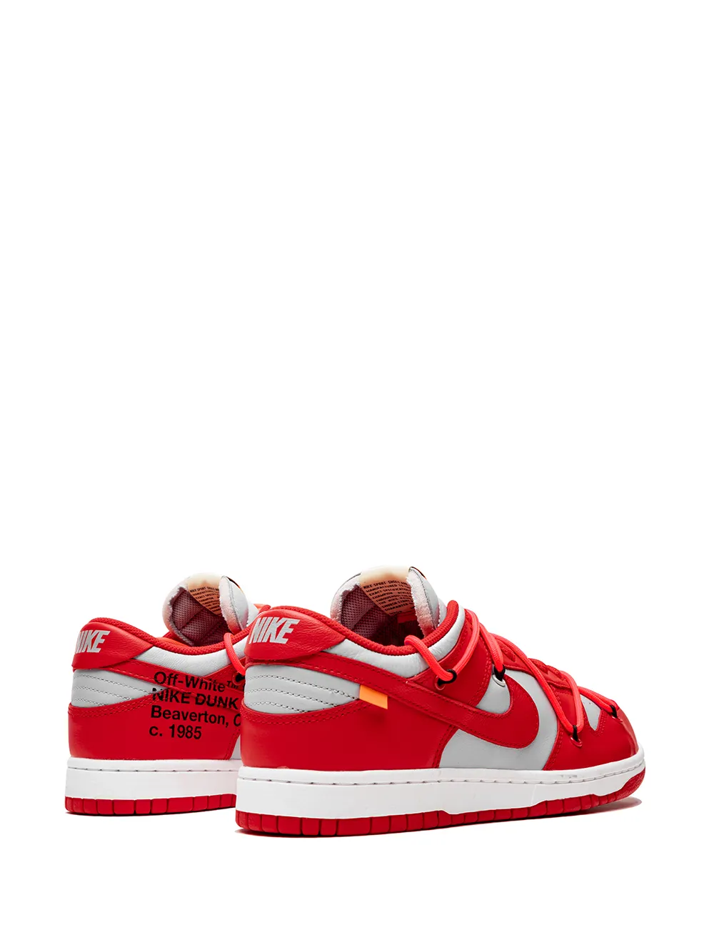 off white dunk red