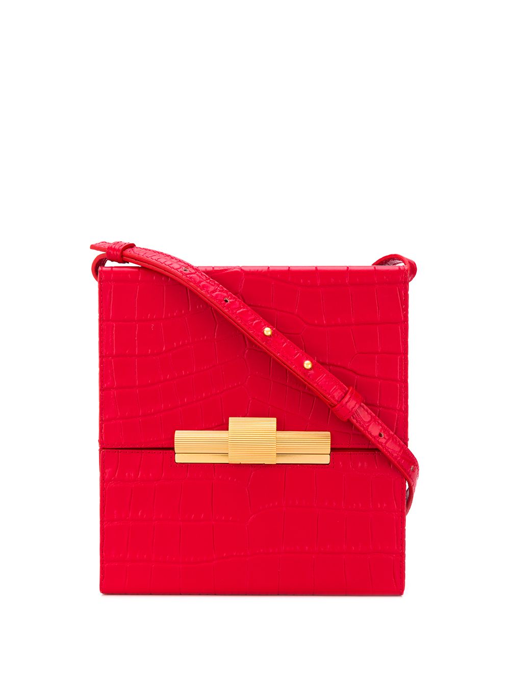 Bottega Veneta Daisey Crossbody Bag In Red