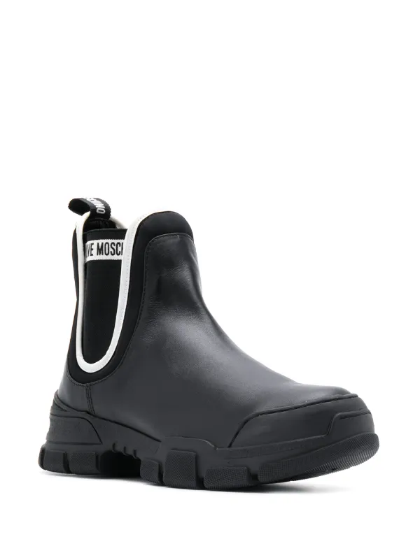 love moschino chelsea boots