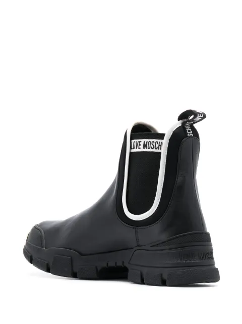 love moschino chelsea boots