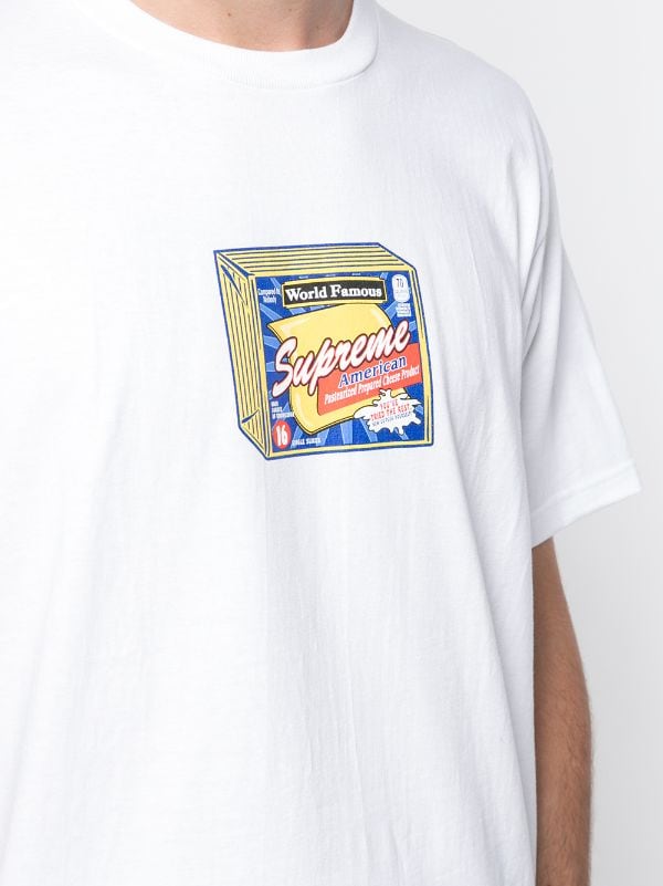 Supreme Cheese T恤- Farfetch