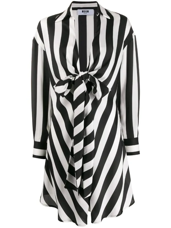 msgm striped dress