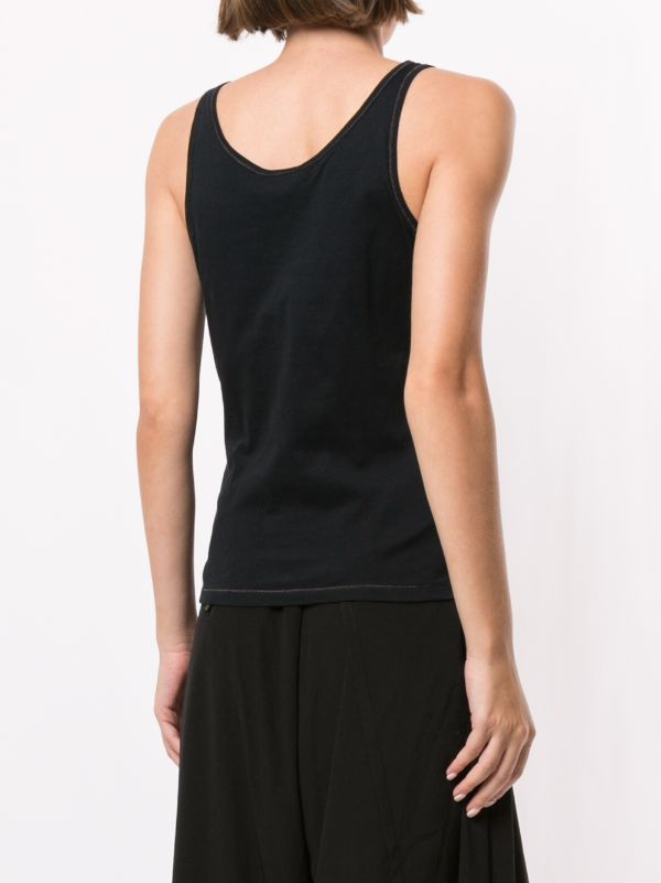 chanel racerback top