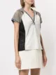 Chanel Pre-Owned Sports hooded short-sleeved mesh T-shirt