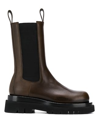 bottega veneta high ankle chelsea boots