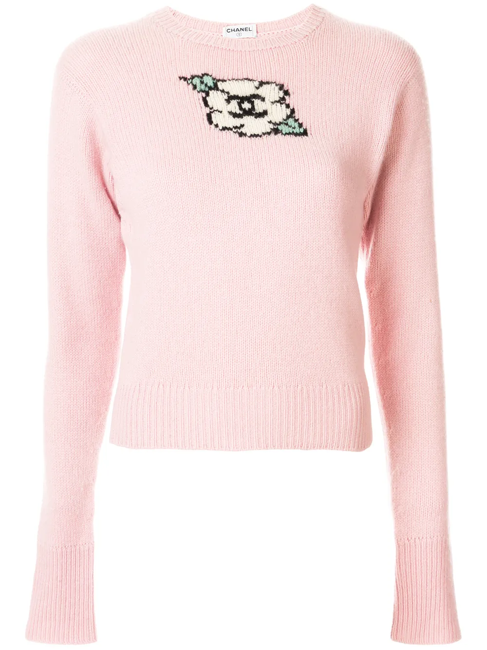 chanel pink jumper