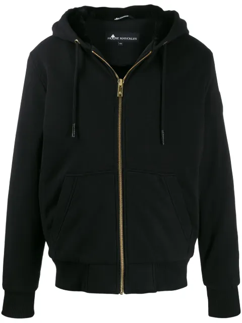 Moose Knuckles Gold Bunny Hoodie | Farfetch.com