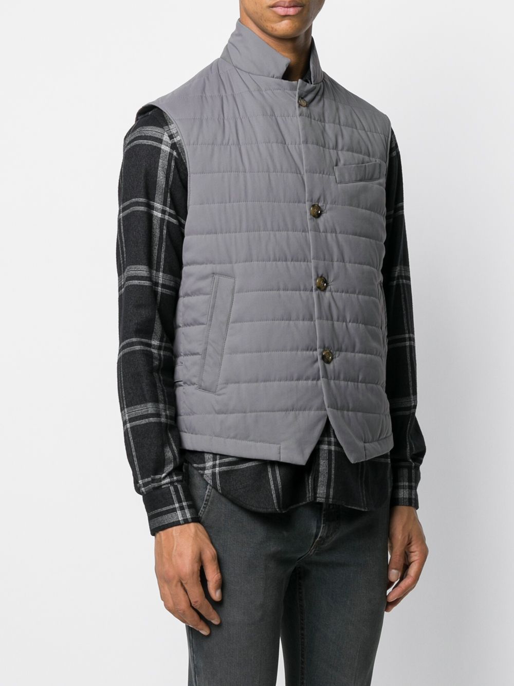 фото Eleventy fitted padded gilet