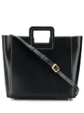 STAUD square handle tote bag - Black