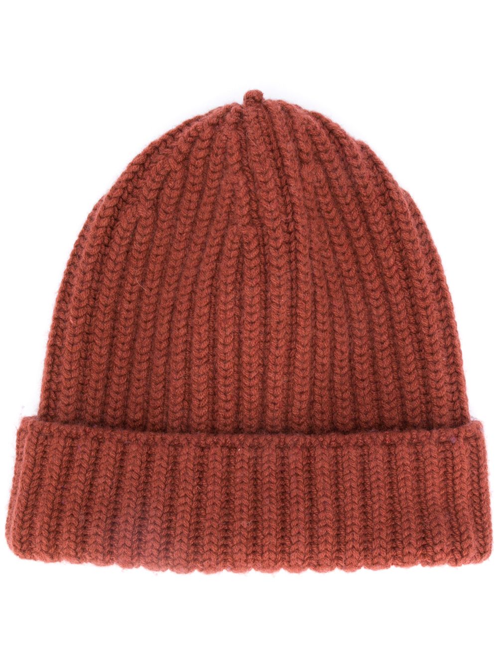 Danielapi Knitted Cashmere Beanie In 红色