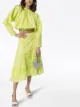 Image 2 of Molly Goddard A-line frill panelled midi skirt