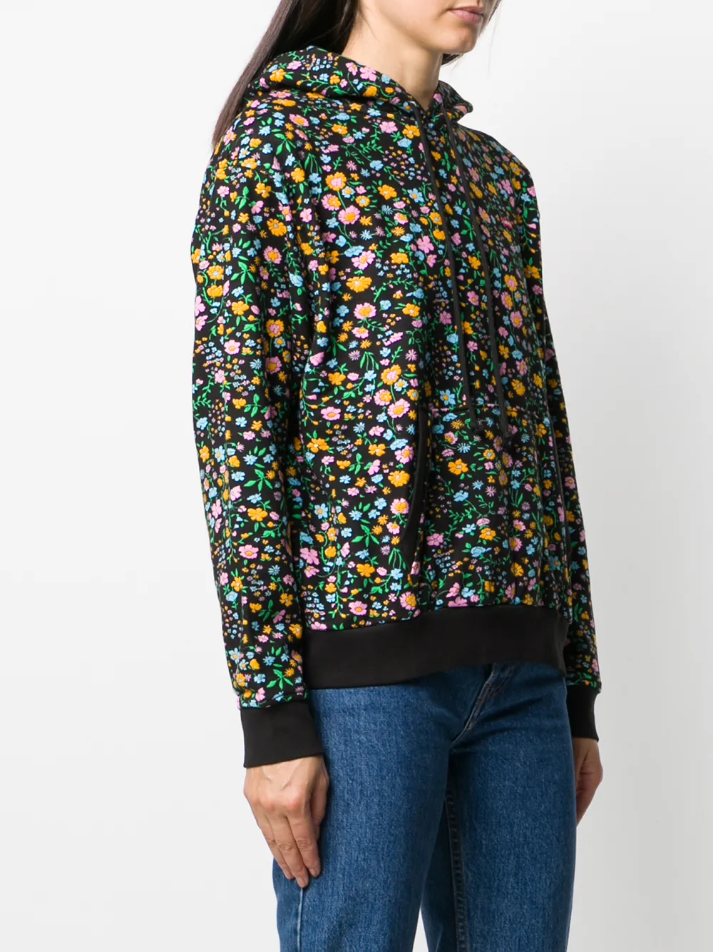 levi's floral hoodie