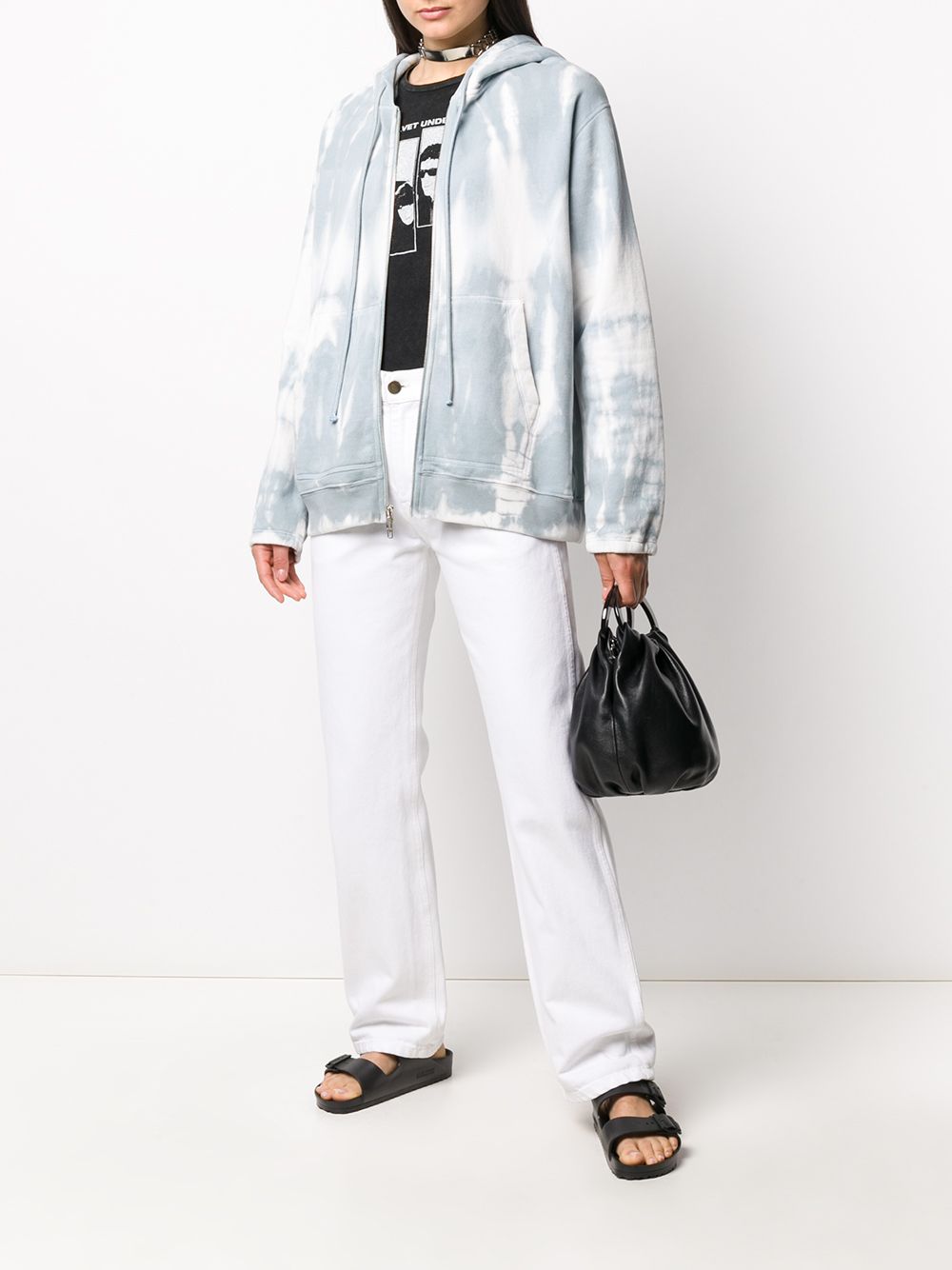 фото Raquel allegra tie-dye print hoodie