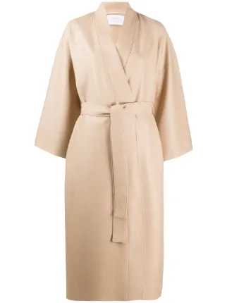 chiffon wrap coat