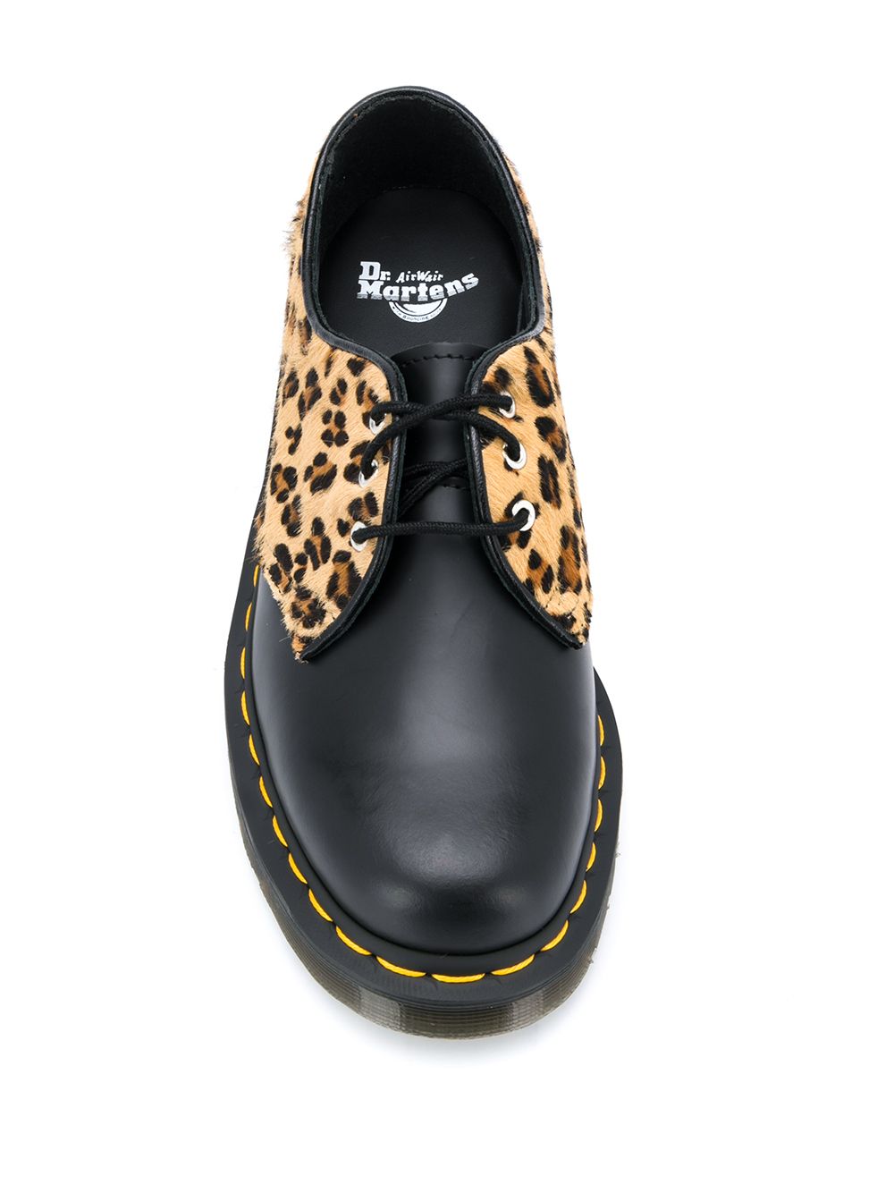 фото Dr. Martens туфли с леопардовым принтом