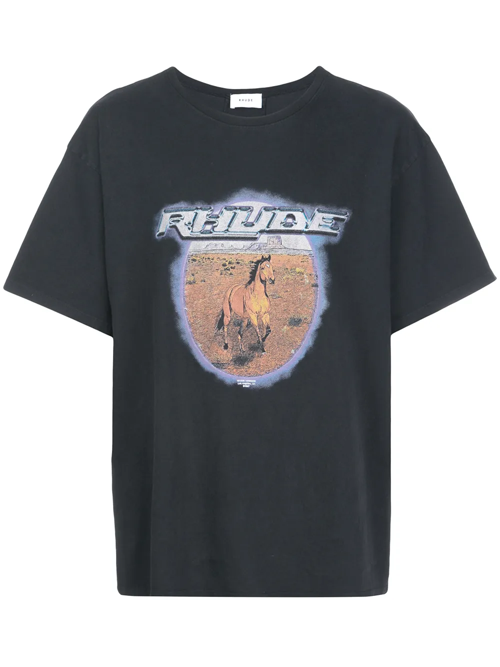 Rhude футболка Horse Portrait Rhude футболка Horse Portrait