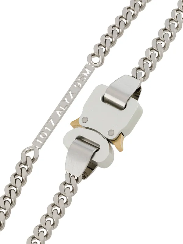 美品] 1017 ALYX 9SM HERO CHAIN バックル ネックレス-