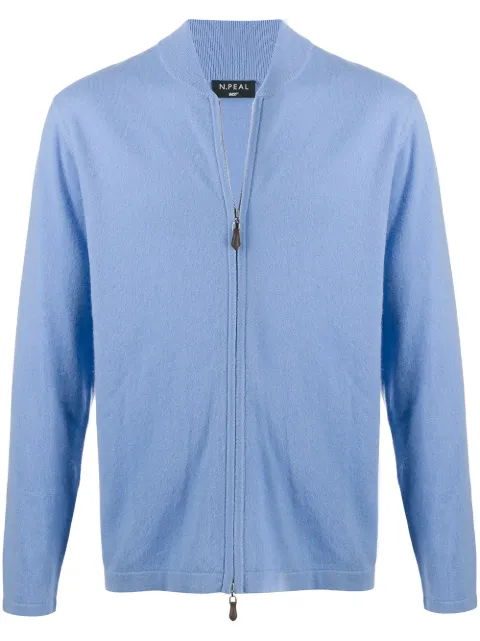 N.Peal zipped-up cardigan