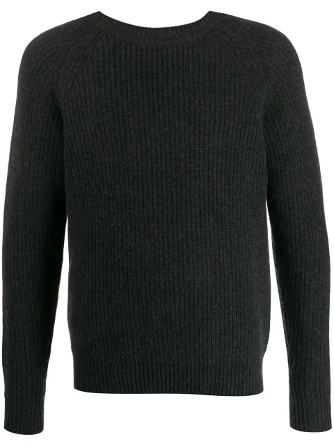 N.Peal sweat à encolure ronde Fisherman's Rib 007