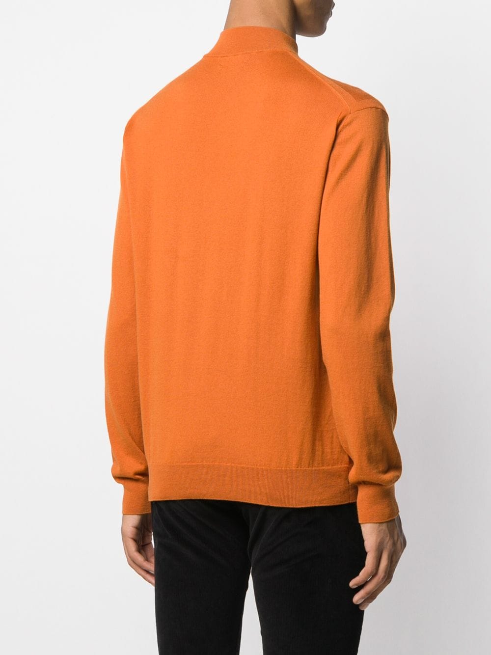 007 FINE GAUGE MOCK TURTLE NECK SWEATER