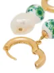 Anni Lu 18K gold-plated Heloise floral pearl drop earrings