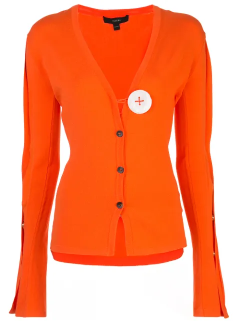 Ellery contrast button cardigan 