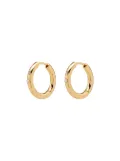 Anni Lu 18kt gold-plated Brigitte pearl hoop earrings