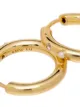 Anni Lu 18kt gold-plated Brigitte pearl hoop earrings