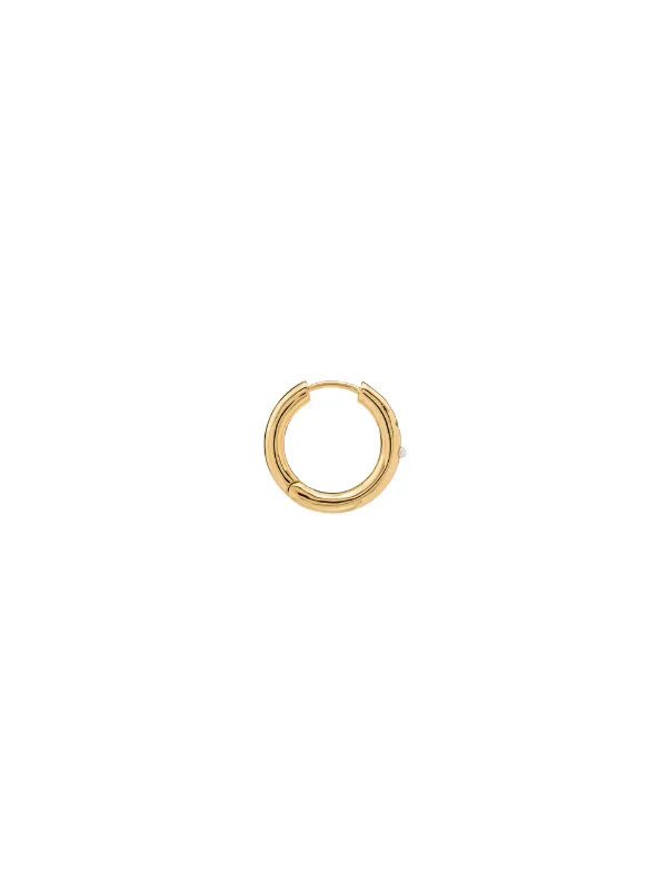 【ANNI LU】BRIGITTE 18Kゴールドプレートブラス フープピアス ANNI LU BRIGITTE HOOPS：ピアス（ピアス（両耳用））｜CITYSHOP
