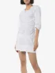 Molly Goddard ruched detail mini dress