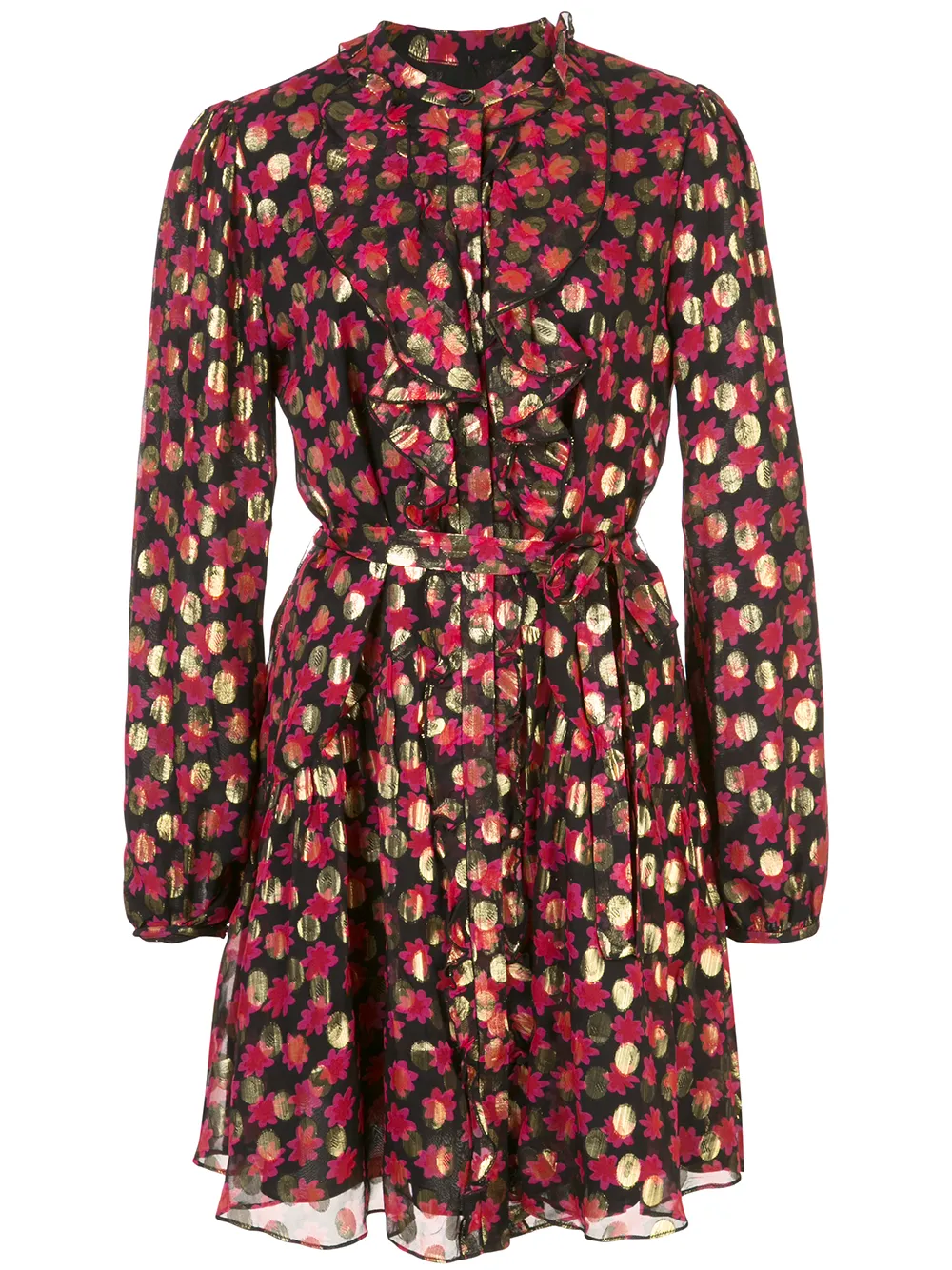 Saloni 'Tilly' Kleid Mit Rüschen 1mbDr xhjkd Saloni 'Tilly' Kleid Mit Rüschen 1mbDr xhjkd
