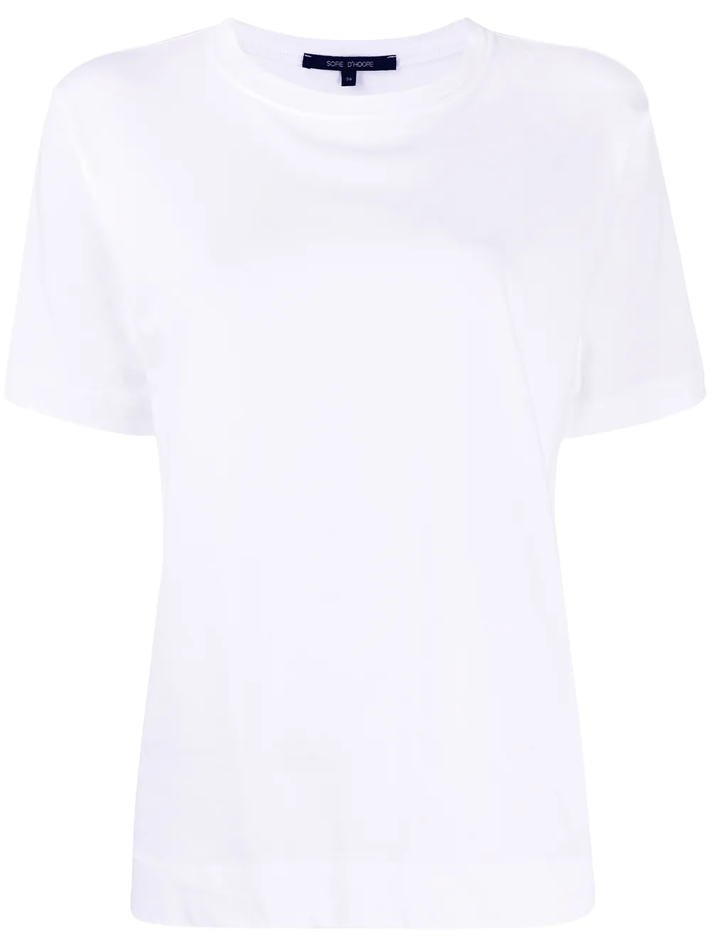 Sofie D'hoore short sleeve fine jersey T-shirt - White