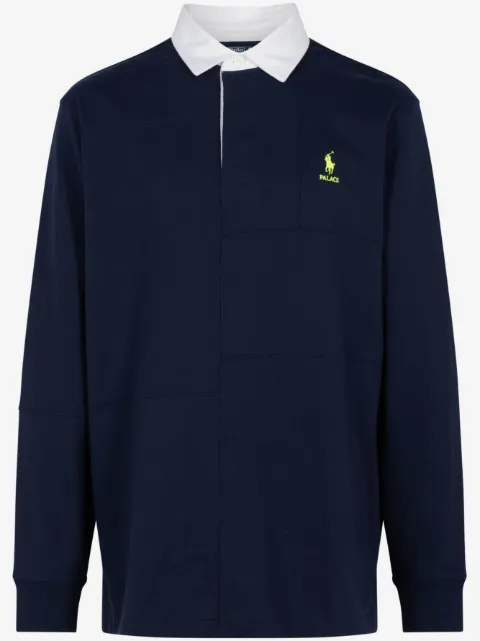 Palace x Polo Ralph Lauren Pieced rugby shirt