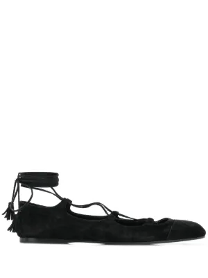 khaite ballerina flats