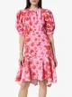 Peter Pilotto pleated floral-print mini dress