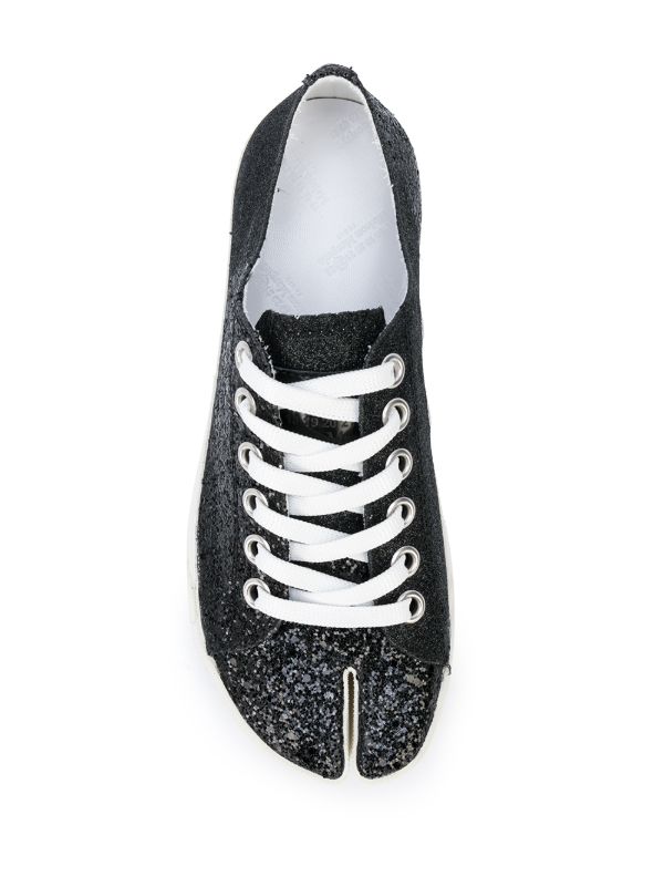 maison margiela glitter sneakers