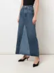 Khaite Magdalena denim maxi skirt