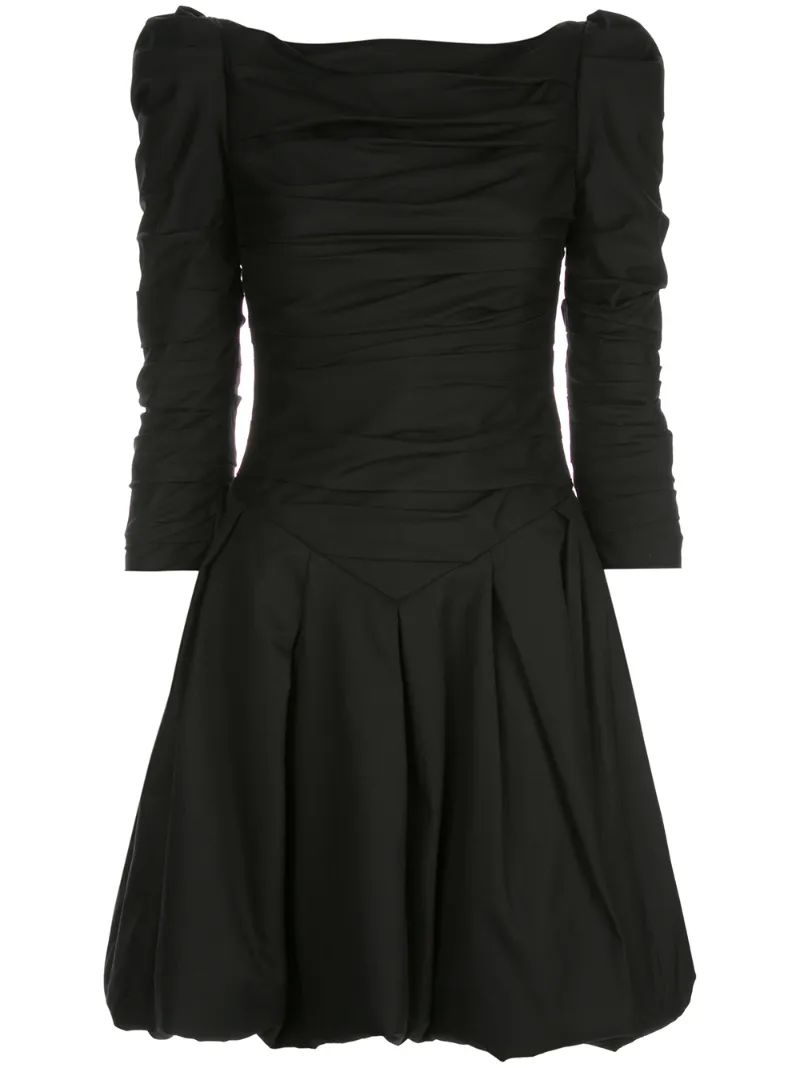 KHAITE MINNIE PLEATED DRESS