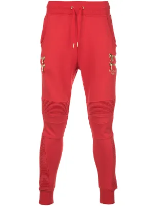 puma track pants red