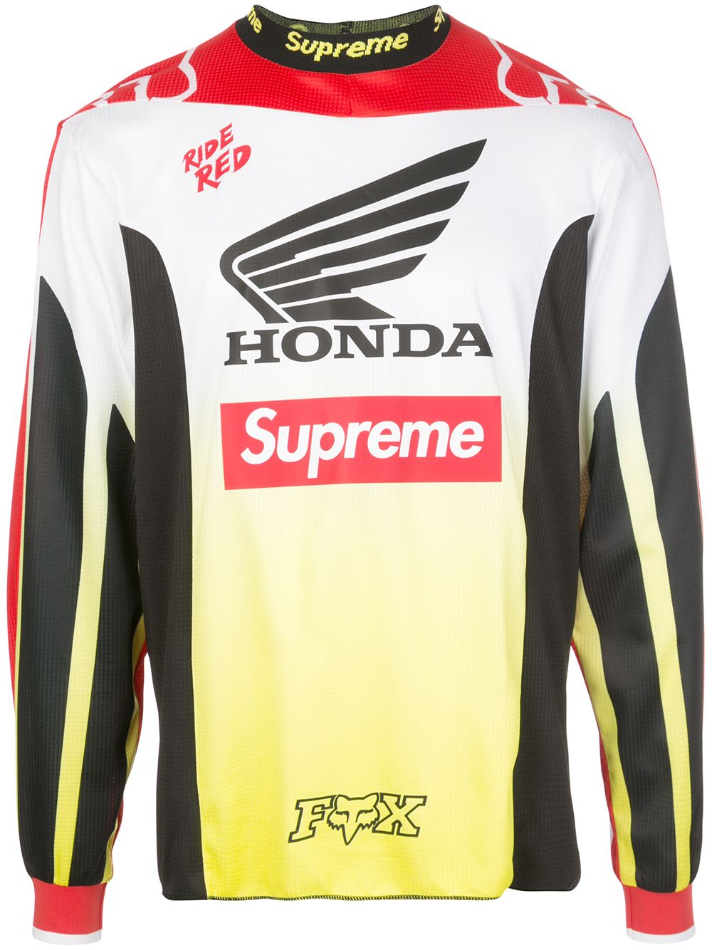 Image 1 of Supreme T-shirt supreme x Honda x Fox Racing Moto