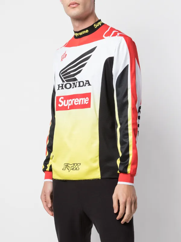 XL supreme fox racing moto jersey top - Tシャツ/カットソー(七分/長袖)