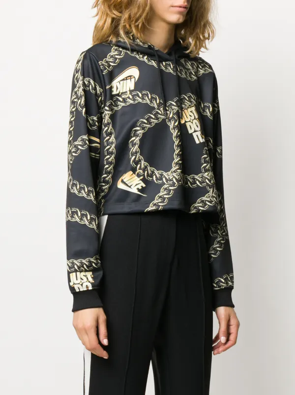 felpa nike con fiori